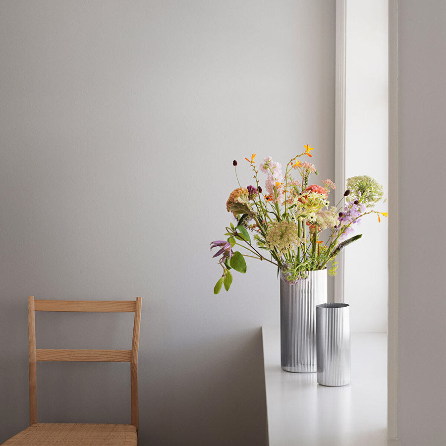 Georg Jensen Bernadotte Vase Stor 25,6cm Rustfritt Stål