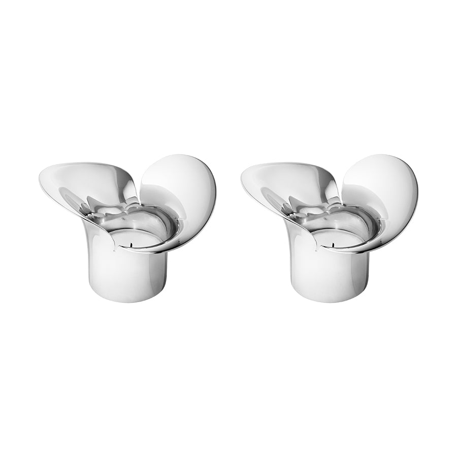 Georg Jensen Bloom Botanica Telysholdere 2 Stk