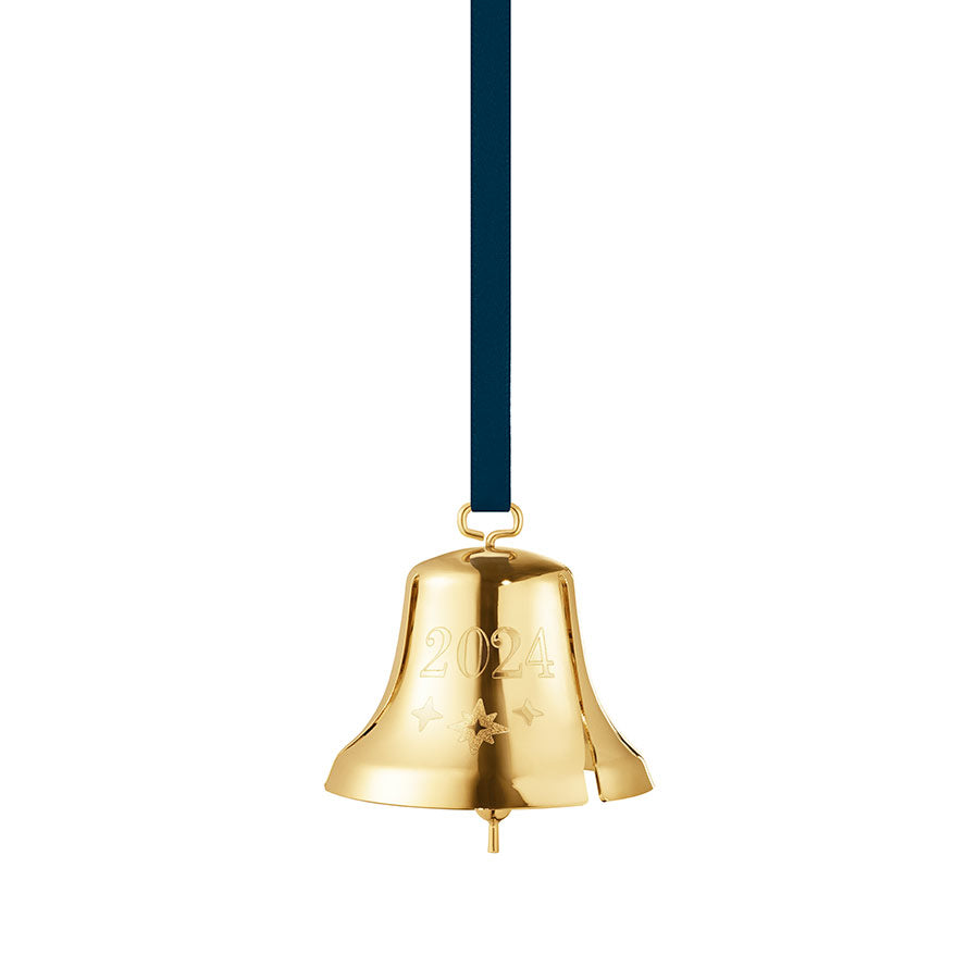 Georg Jensen Julepynt 2024 Julebjelle 18kt Forgylt