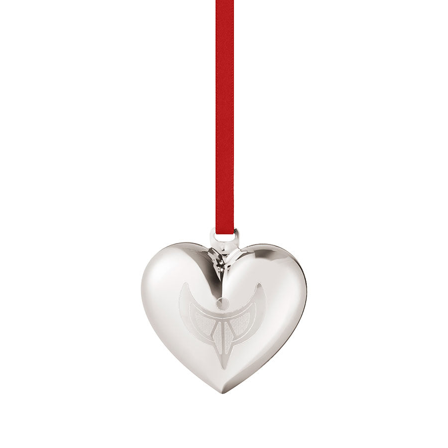 Georg Jensen Julepynt 2024 Julehjerte Palladium