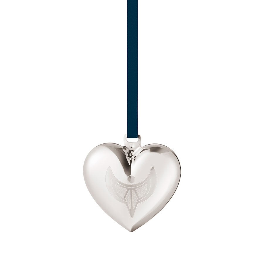 Georg Jensen Julepynt 2024 Julehjerte Palladium