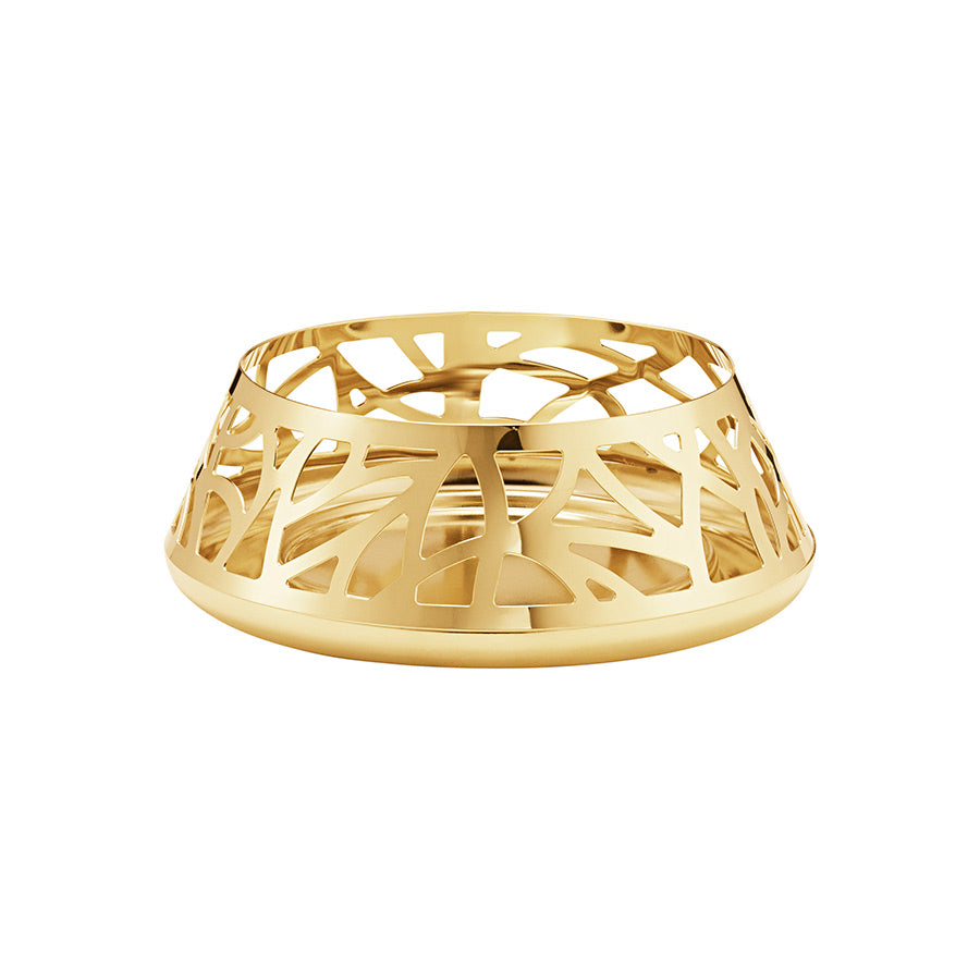 Georg Jensen Julepynt 2023 Lysestaker Mus & Grankongle 18kt Gullbelagt