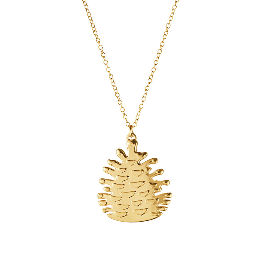 Georg Jensen Julepynt 2023 Juleornament Kongle 18kt Gullbelagt