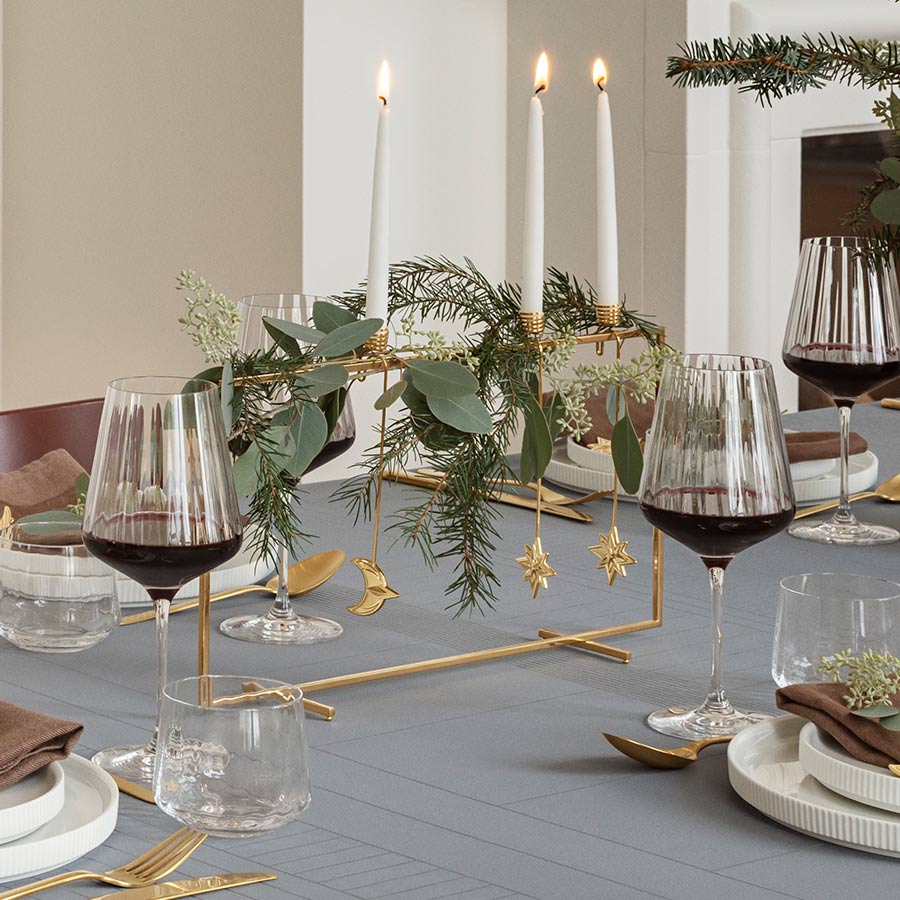 Georg Jensen Julepynt 2024 Måne 18kt Forgylt