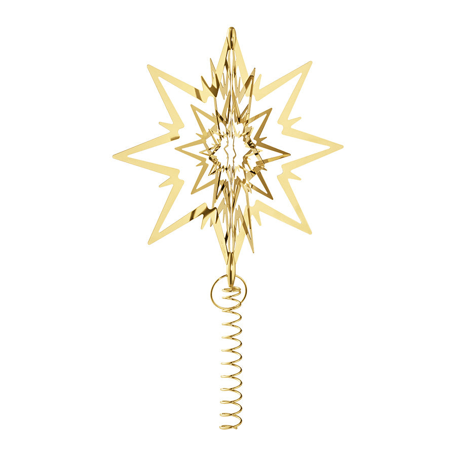 Georg Jensen Julestjerne Stor Gullbelagt