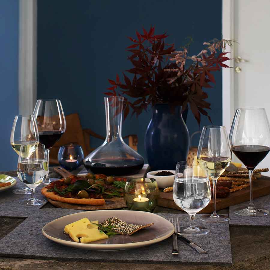 Holmegaard Cabernet - Peter Svarrer Glass 36cl m/Stett
