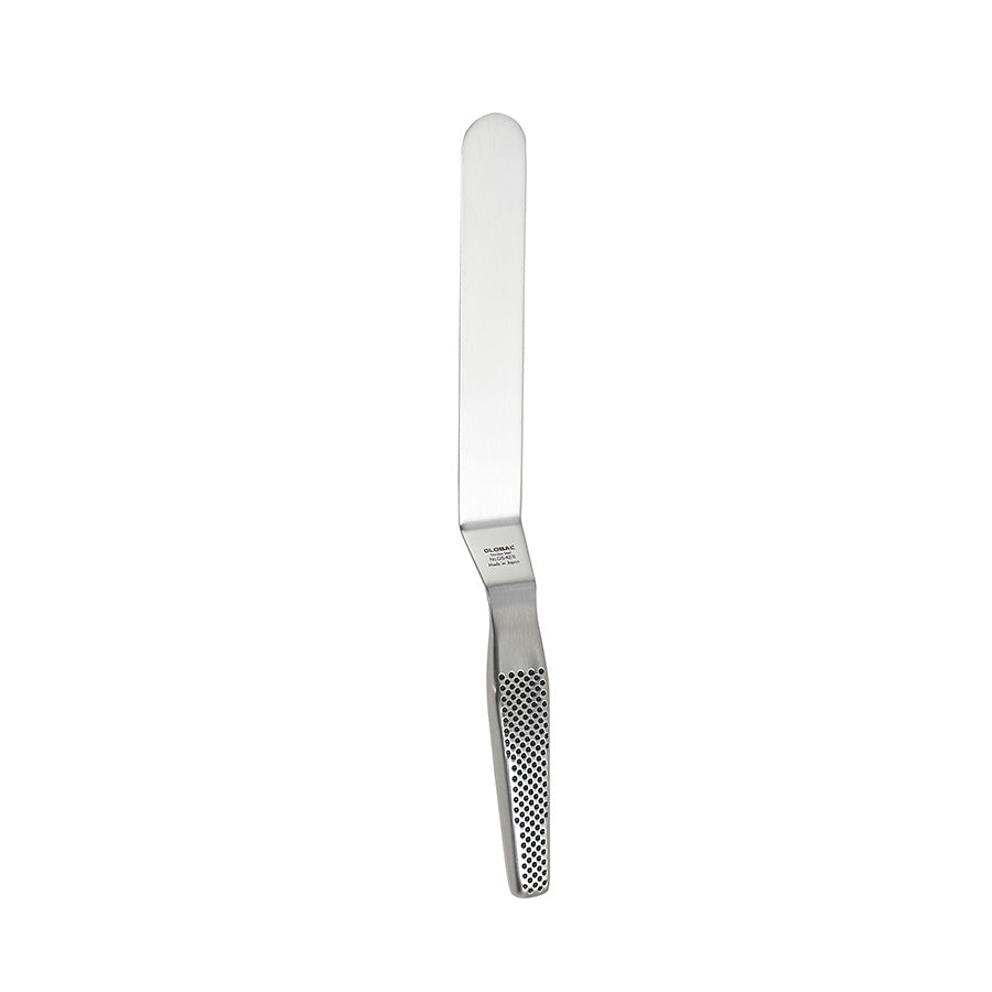 Global palettkniv i rustfritt stål, 11 cm, perfekt for kakedekorasjon og presis påføring av krem og glasur.