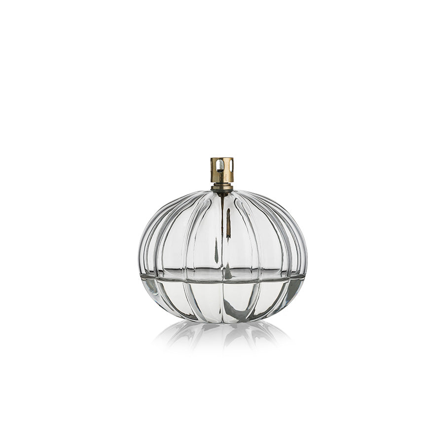 Hadeland Glassverk Aurora Oljelampe Optikk Rund 11cm Klar