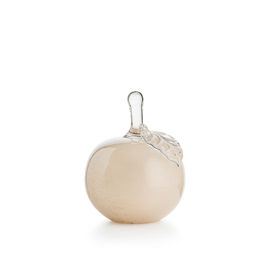 Glasspære Beige 8cm