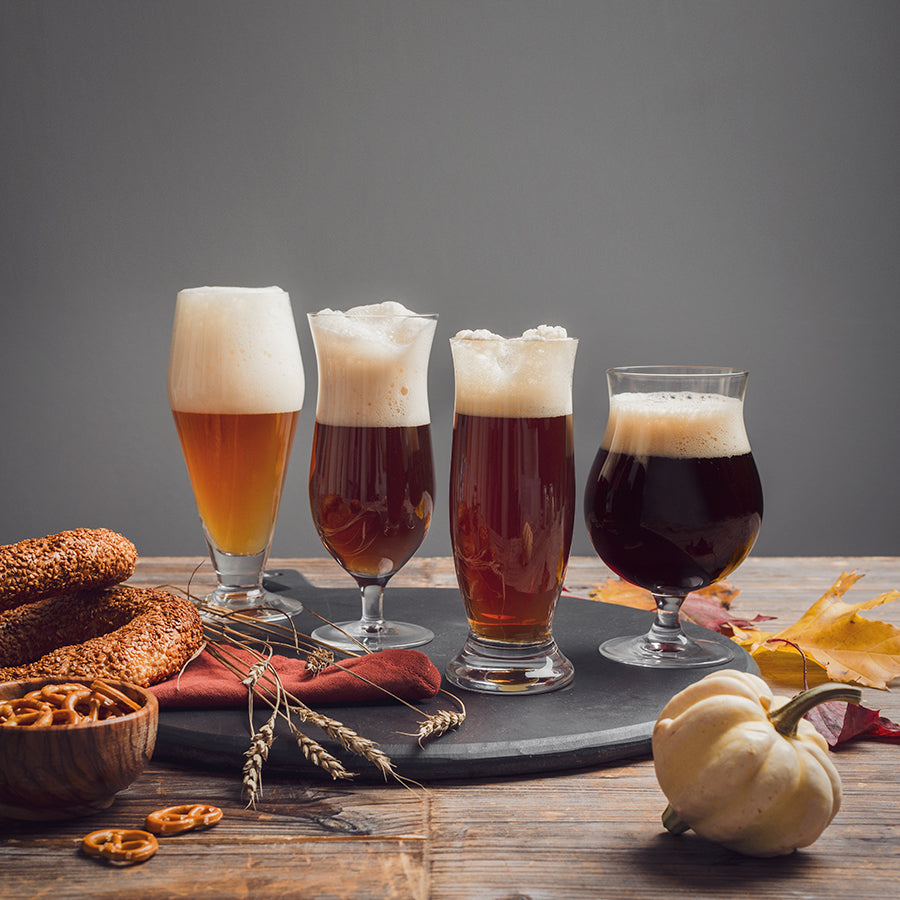 Hadeland Glassverk Augustin Ølglass Øltest-sett 4pk