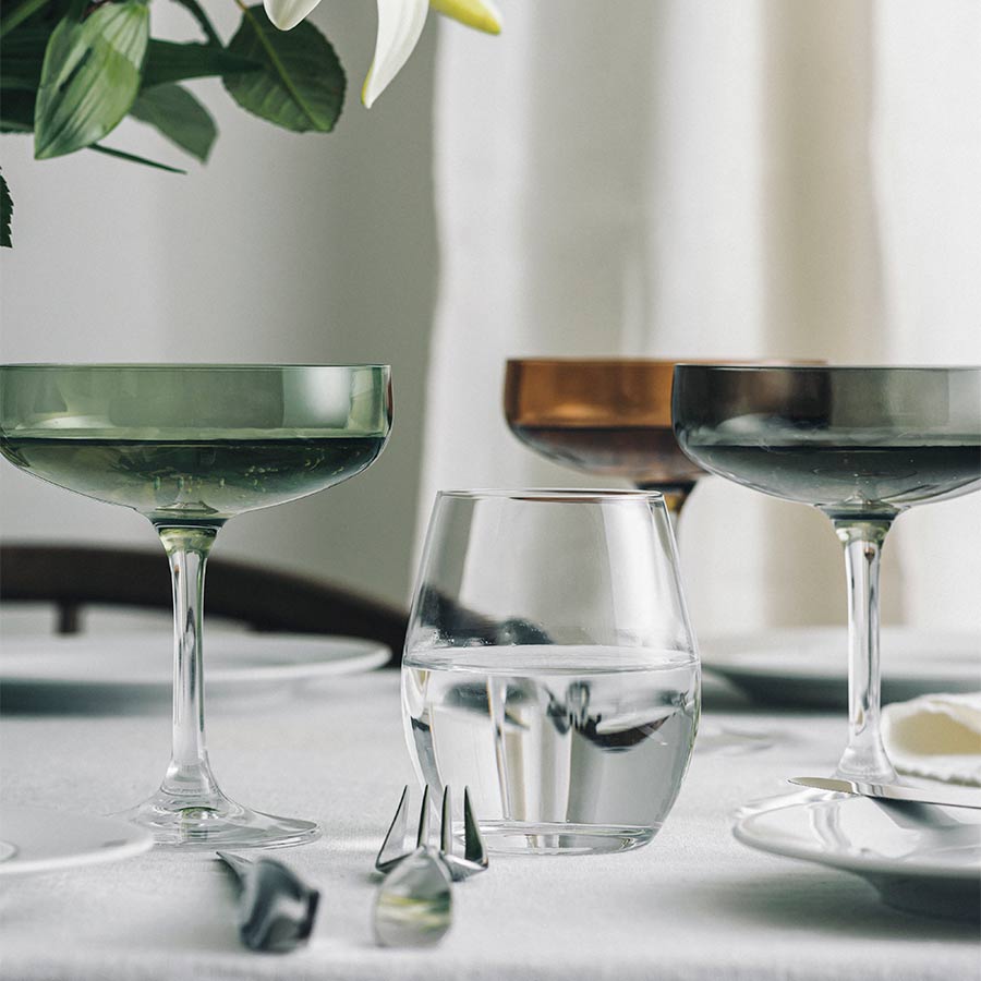 Hadeland Glassverk Odyssé Cavaskål Oliven 25cl 2pk