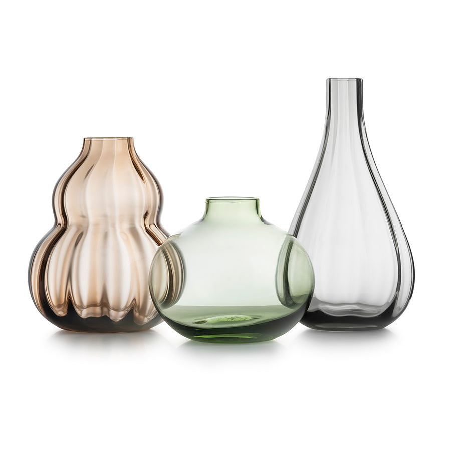 Hadeland Glassverk Blom Minivaser 3pk