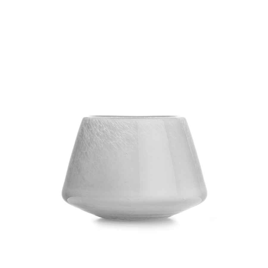 Hadeland Glassverk Dugg Lyslykt 8,5cm Grå