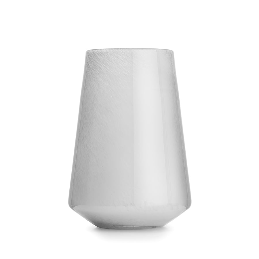 Hadeland Glassverk Dugg Vase 20cm Grå