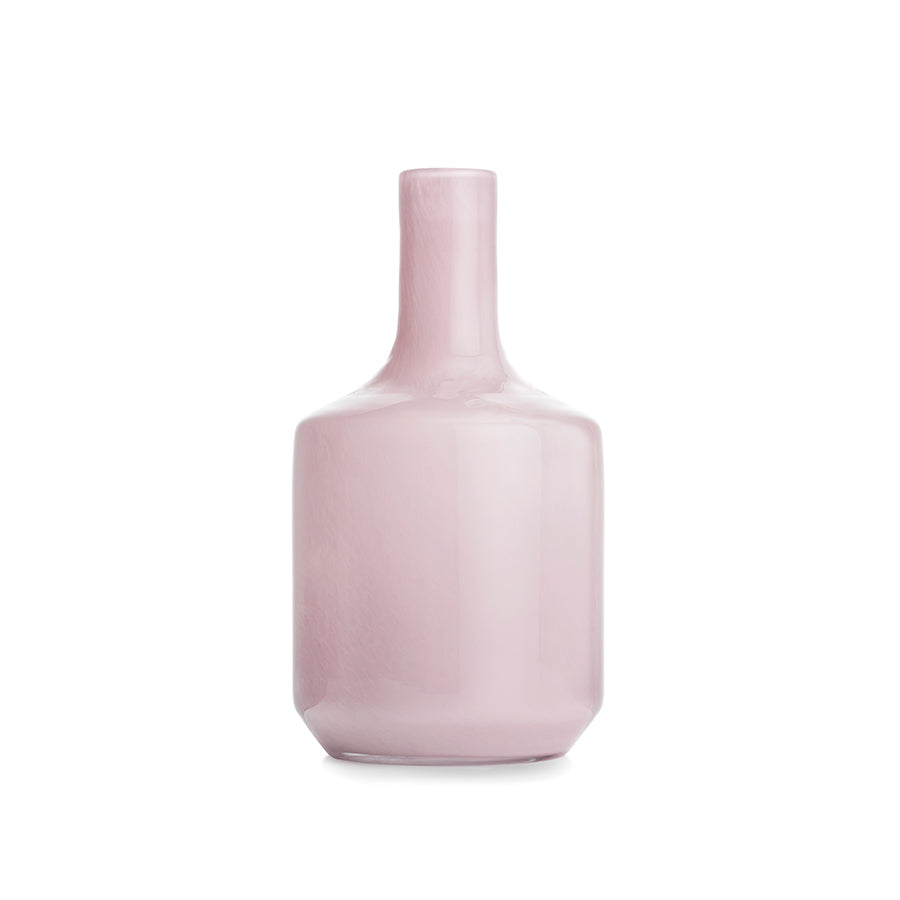 Hadeland Glassverk Dugg Vase 19,5cm Rosa