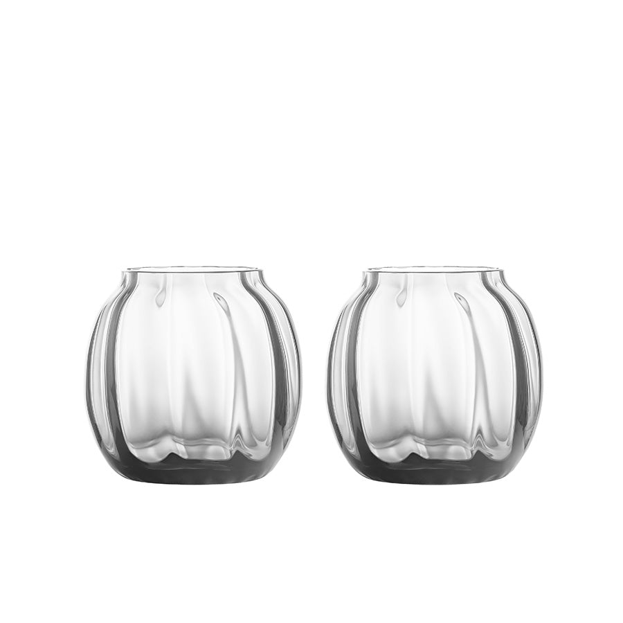 Hadeland Glassverk Ella Lyslykt 9cm Klar 2pk