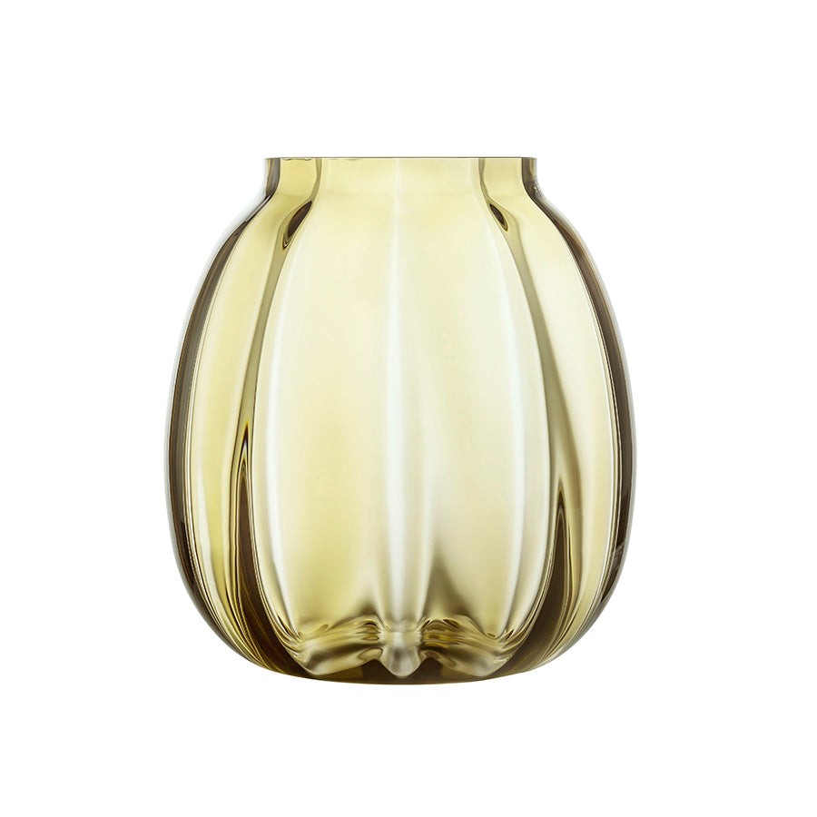 Hadeland Glassverk Ella Vase 22cm Oliven