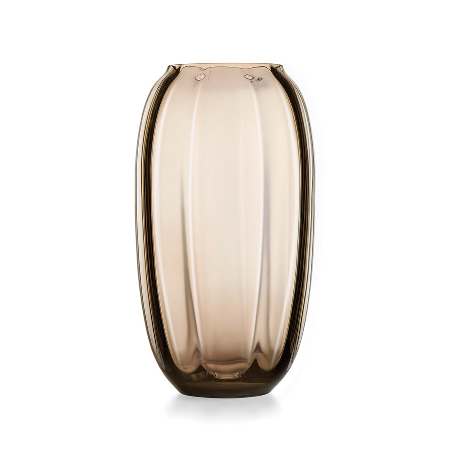 Hadeland Glassverk Ella Vase 29cm Kakao