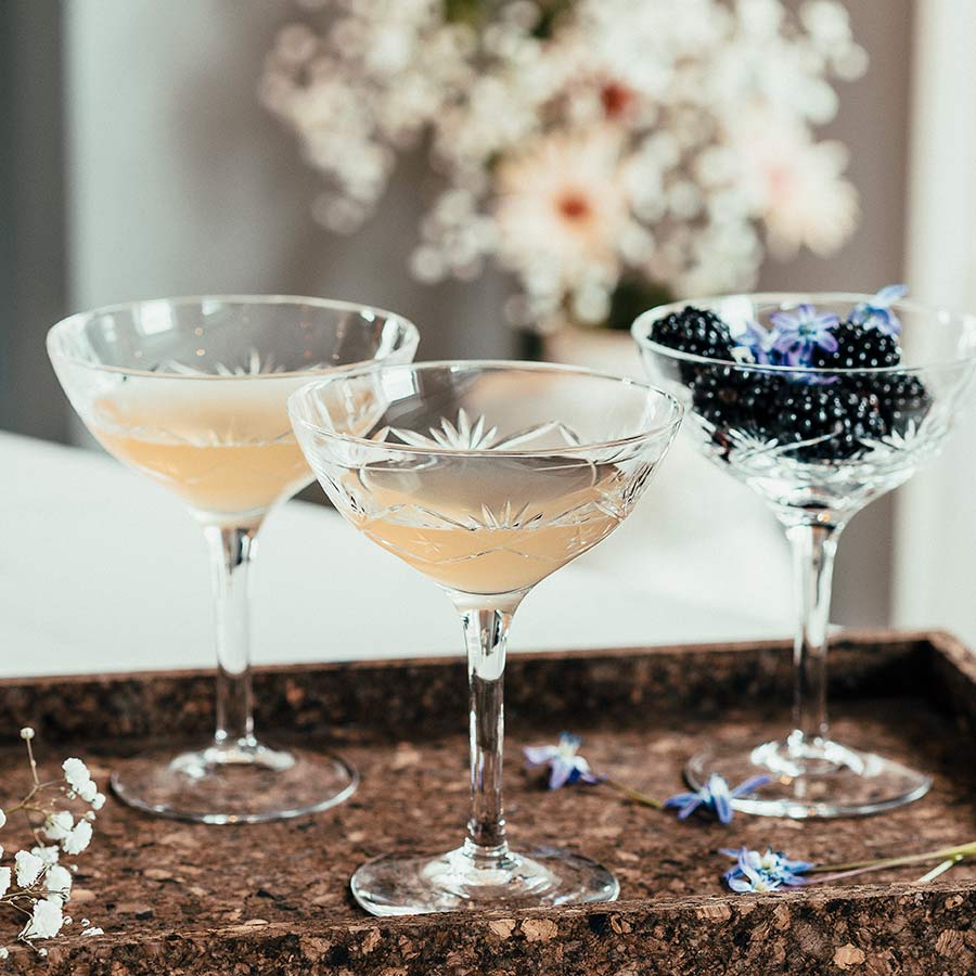 Hadeland Glassverk Finn Champagneskål 18cl