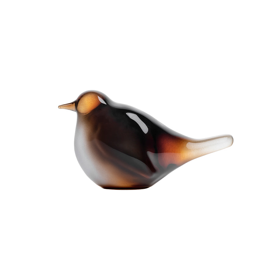 Hadeland Glassverk Dyrefigurer Fossekall 11 cm