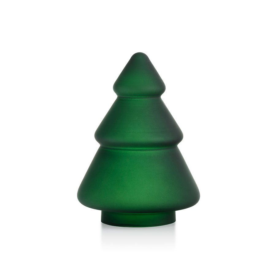 Hadeland Glassverk Gran Juletre Frostet Glass Grønn 11,5cm