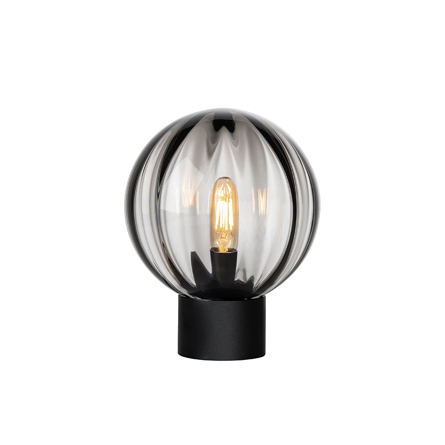 Hadeland Glassverk Krystallkule Bordlampe Optikk