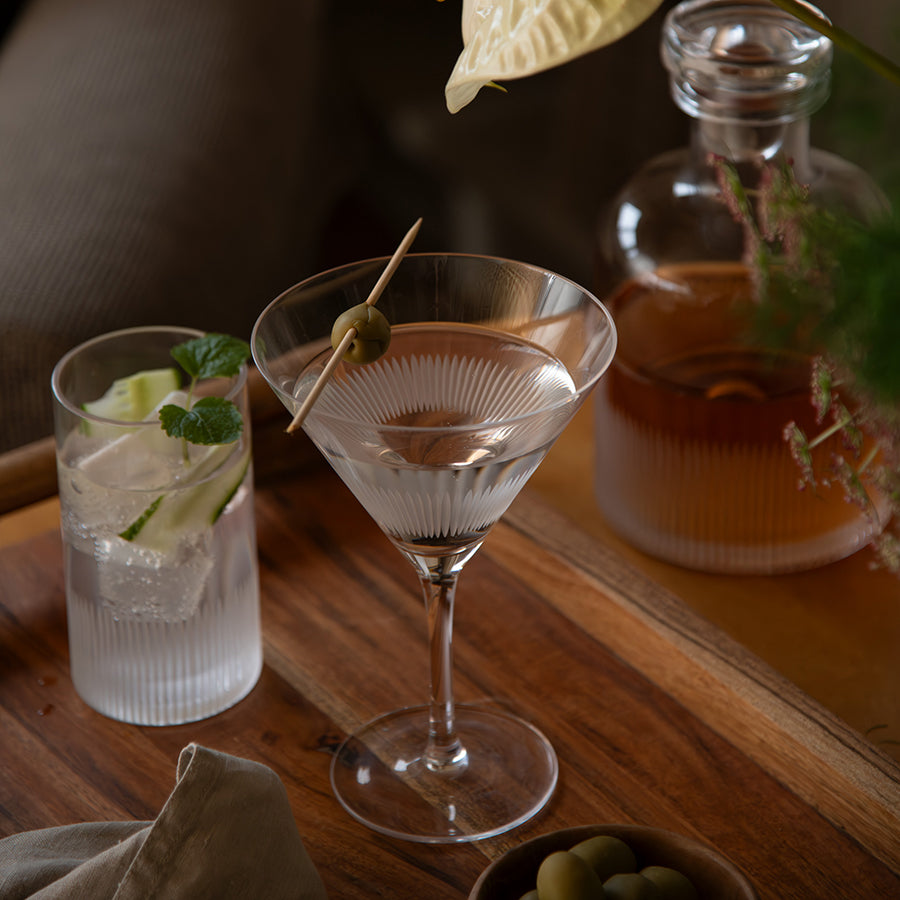 Hadeland Glassverk New York Martini Glass 35cl 2pk