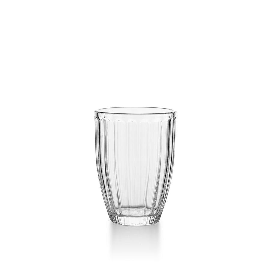 Hadeland Glassverk Nordlys vannglass med vakkert optisk mønster