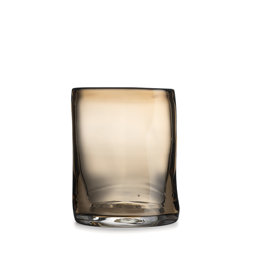 Hadeland Glassverk Sine Tulipanvase 20,5x16cm Kakao