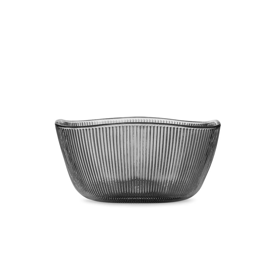 Hadeland Glassverk Siri Bolle 17cm Røkgrå