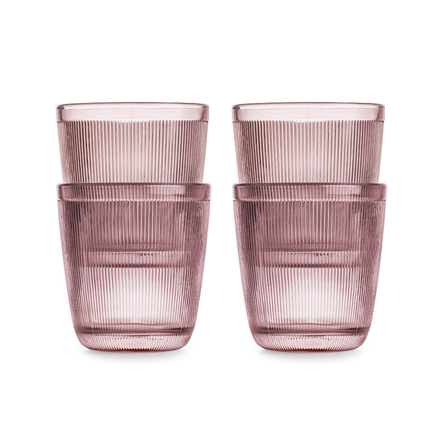Hadeland Glassverk Siri Glass 20cl 4pk Rosa