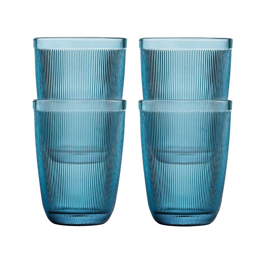 Hadeland Glassverk Siri Glass 30cl 4pk Blå