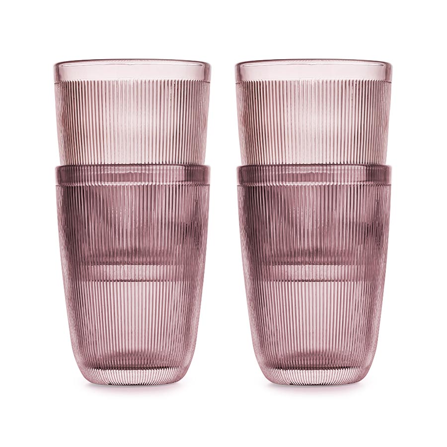 Hadeland Glassverk Siri Glass 30cl 4pk Rosa