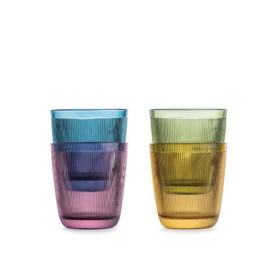 Hadeland Glassverk Siri Glass Flerfarget 20cl 4pk