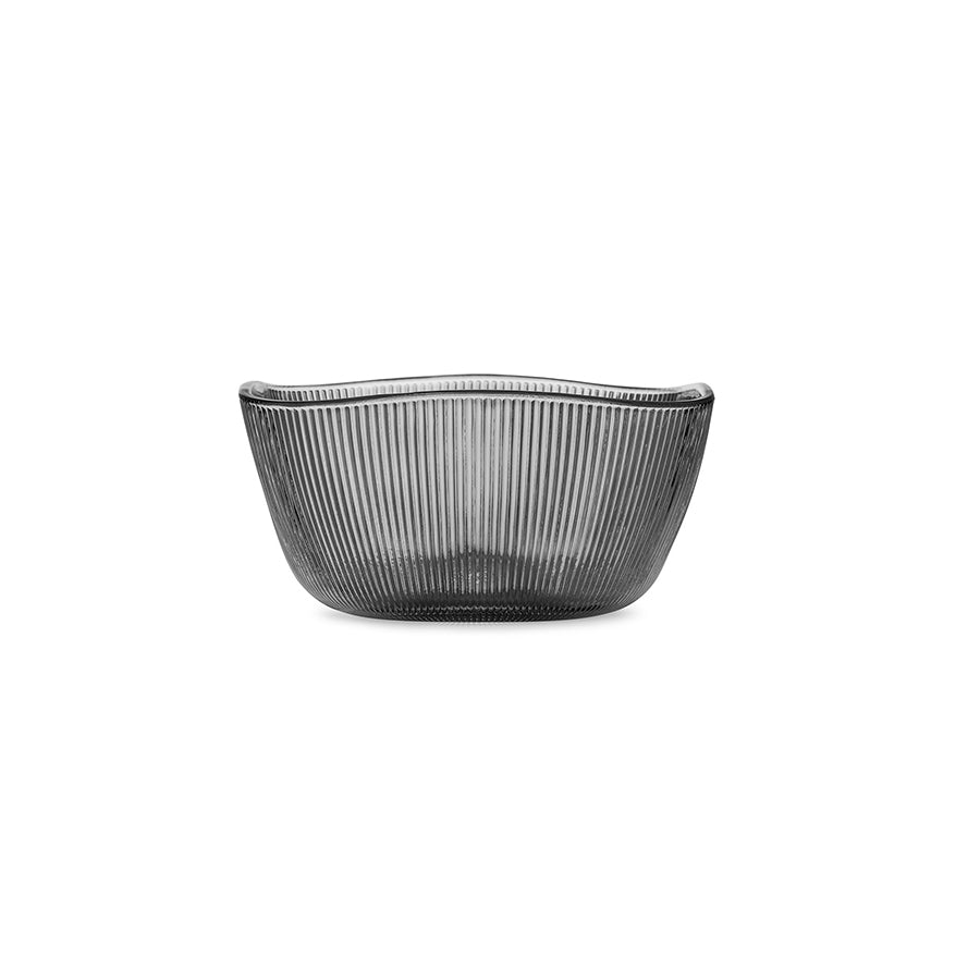 Hadeland Glassverk Siri Bolle 13cm Røk Grå 4pk