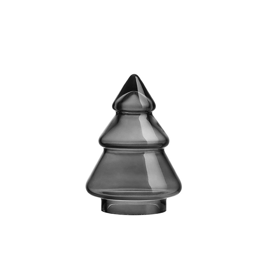Gran Glasstre Røkgrå 9,8cm