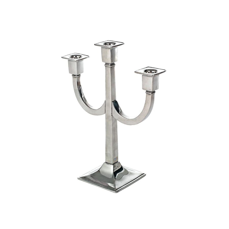Hadeland Lys Og Tinn Kantestake 30cm 3-armet