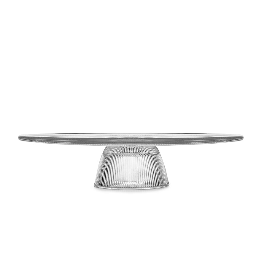 Hadeland Glassverk Siri Kakefat På Stett 32cm