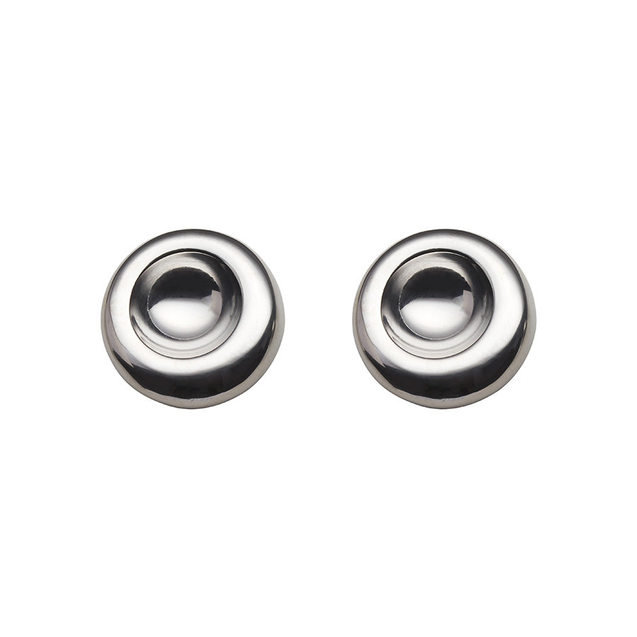 Hardanger Bestikk Hardangerserien Eggeglass 2pk – to eggeglass i 18/10 rustfritt stål med rund, minimalistisk eggstøtte