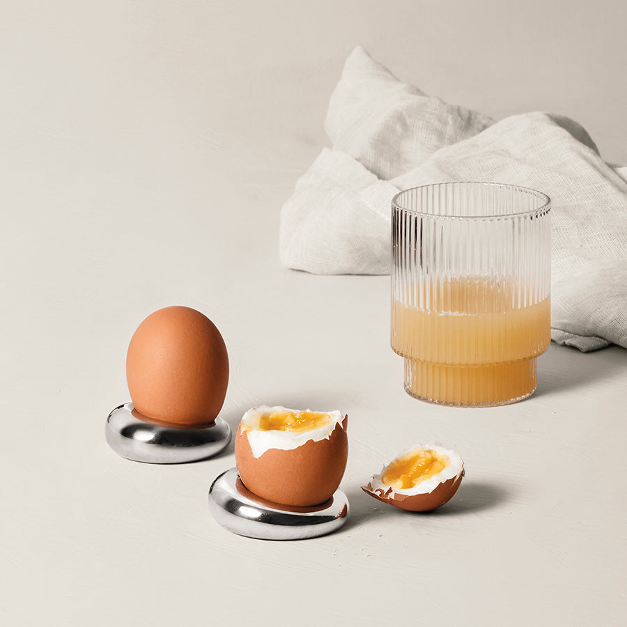 Hardanger Bestikk Hardangerserien Eggeglass 2pk – eggeglass fra Hardangerserien med eggstøtte i 18/10 rustfritt stål