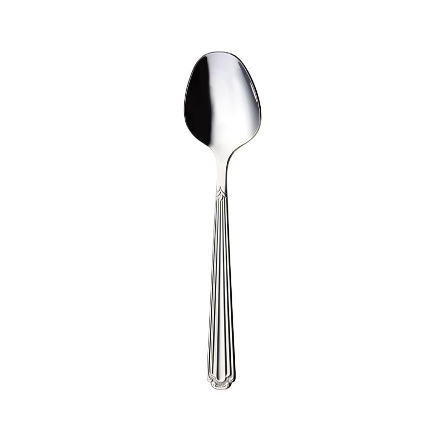 Hardanger Bestikk Renessanse spiseskje i rustfritt stål med klassisk design, perfekt for servering av suppe, dessert og frokostblanding.