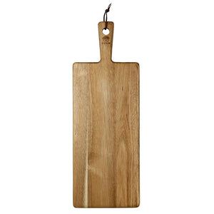 Holm Serveringsbrett 55x20cm Akasietre - et elegant og bærekraftig serveringsbrett laget av FSC®-sertifisert akasietre, perfekt for servering av tapas, ost, og pålegg.
