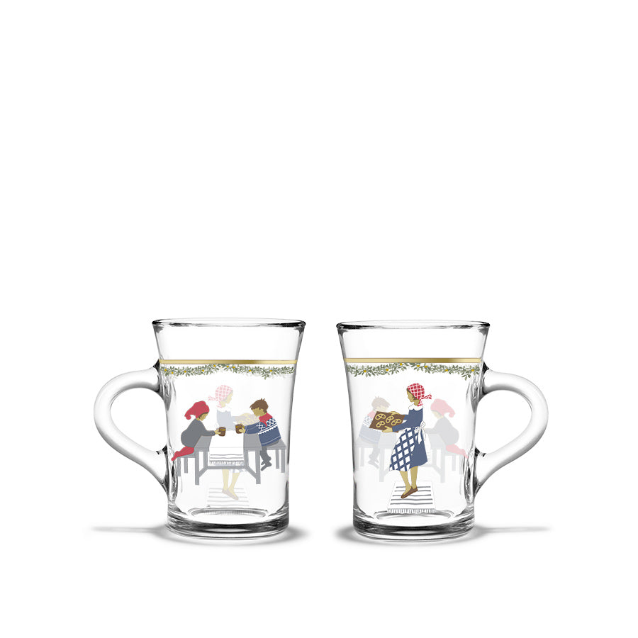 Holmegaard Christmas Hotdrinkglass 2024 23cm 2pk
