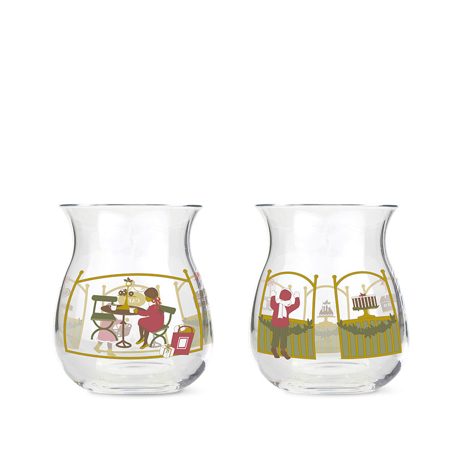 Holmegaard Christmas Julelyslykt 2023 2stk 7,5cm