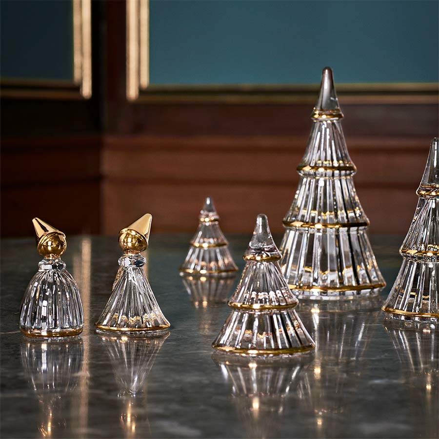 Fairytales Juletre Klar Gull Medium