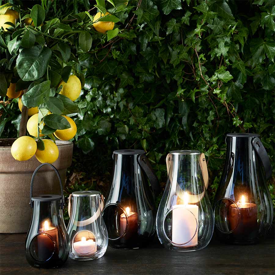 Holmegaard Design With Light Dwl Lanterne Smoke H29
