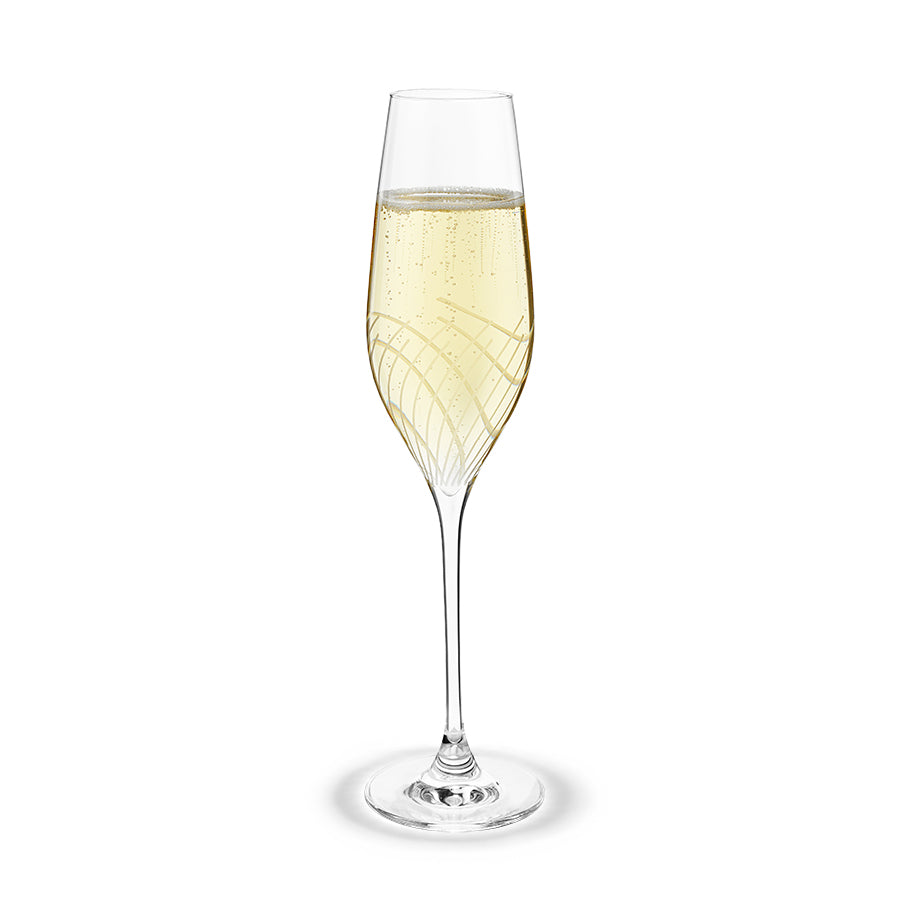 Holmgaard Cabernet Lines Champagneglass 29cl 2stk