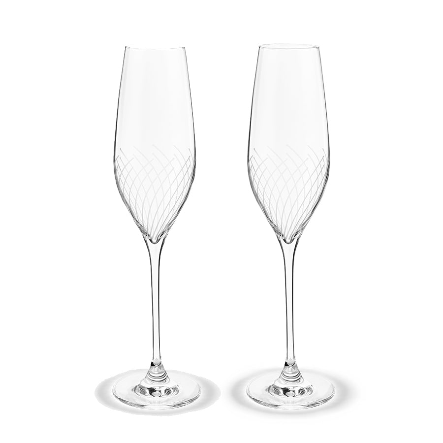Holmgaard Cabernet Lines Champagneglass 29cl 2stk