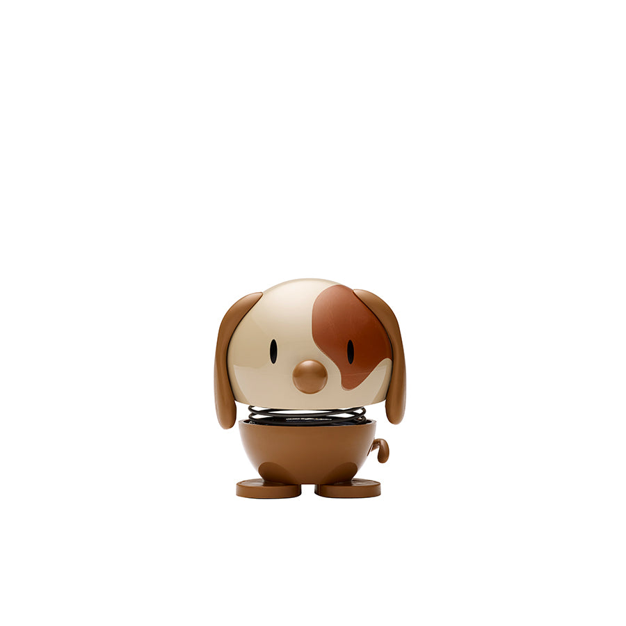 Hoptimist Hund 6,9cm Brun