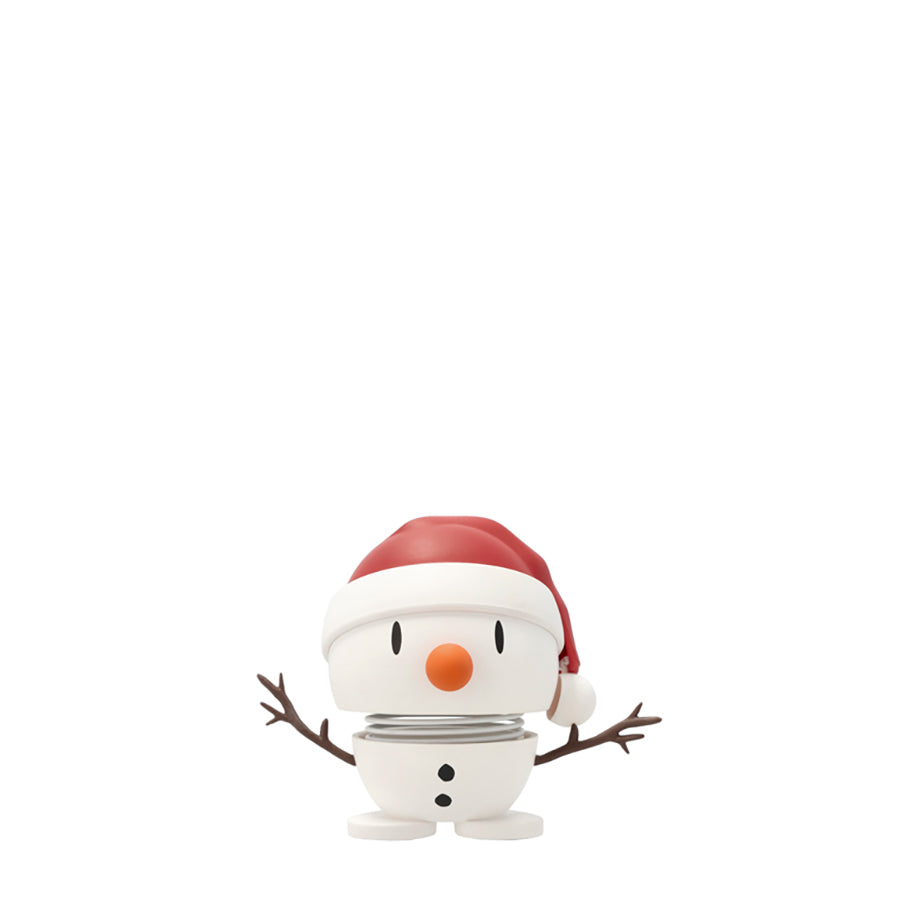 Hoptimist Soft Santa Snowman S White